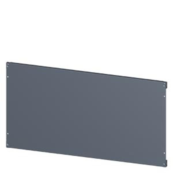 SIVACON, mounting plate, mounting with bracket, H: 600 mm, W: 1200 mm, zinc-plated The SIVACON image 1