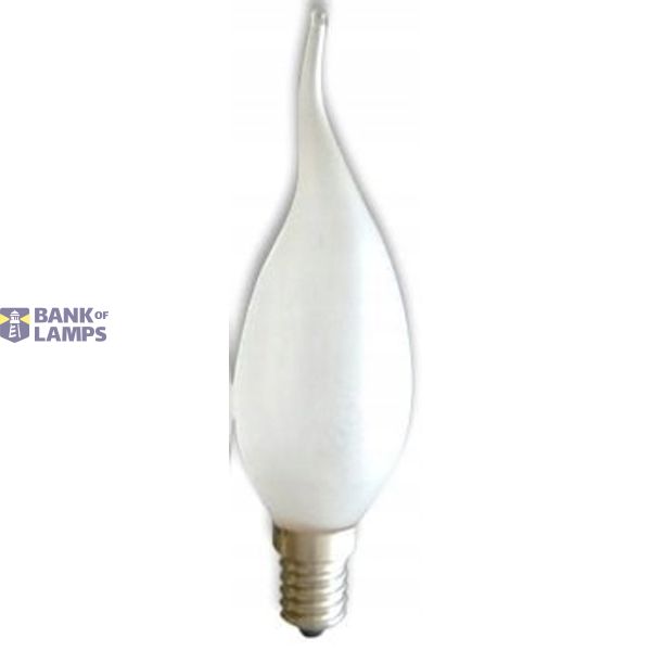 Incandescent Bulb C35 tailed 230V 40W E14 frosted Bellight image 1