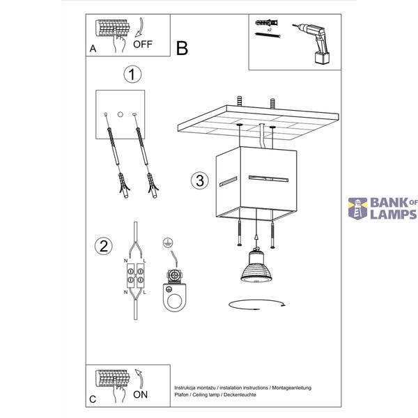 SPOT LOBO GREY G9 1X40W IP20 image 4