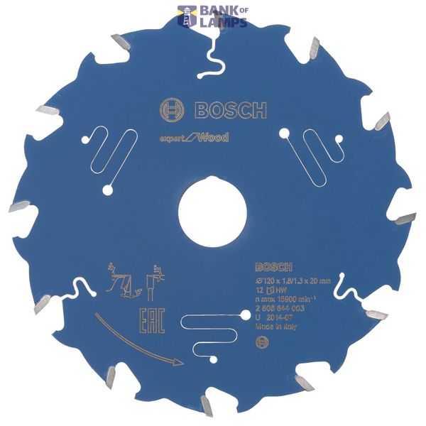 Circular saw blade Expert for Wood 120 x 20 x 1,8 mm, 12 image 1