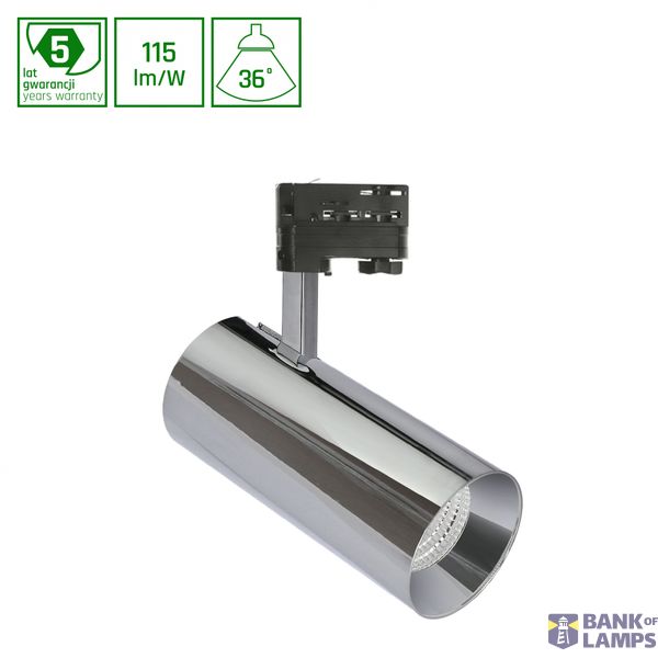 MDR BRANTA METALICA 930 27W 230V 36deg Silver MESH image 1