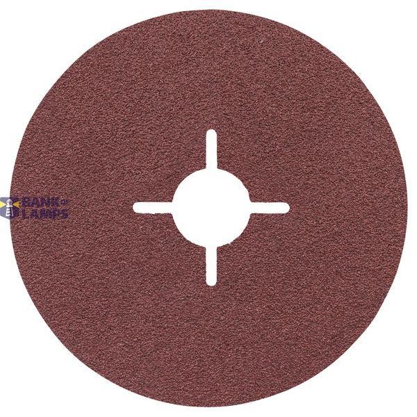Fibre sanding disc R444, Expert for Metal D= 115 mm; G= 80 image 1