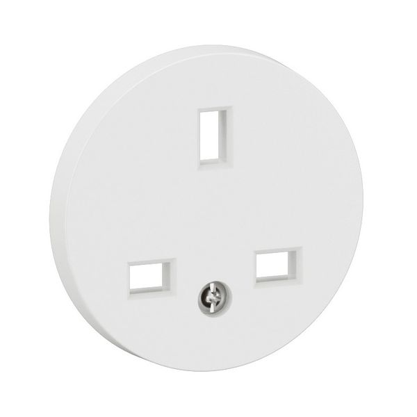 2P+E 13A BS STANDARD SOCKET WHITE image 5