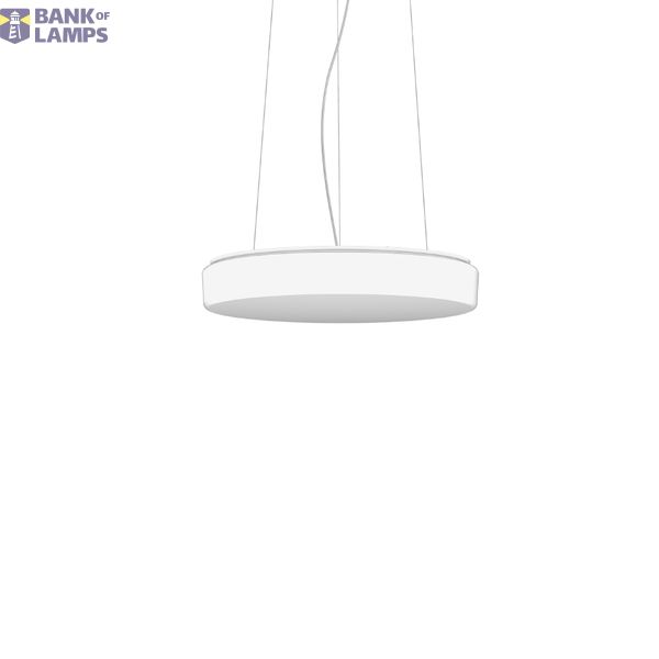Flat Polymero Kreis, 29 W, 3400 lm, 830, white, Phase-cut Pendant lumi image 1