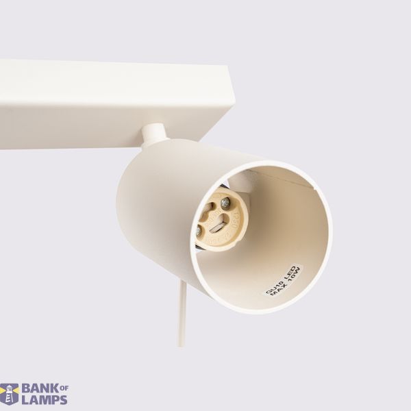 CEILING LAMP RING 2 BEIGE 2XGU10 image 3