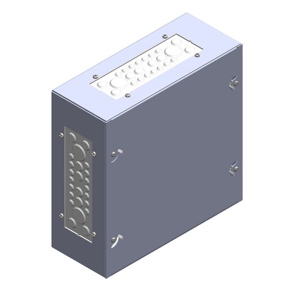 Marshalling distributor IP30 H=300 W=300 D=120mm sheet metal image 1