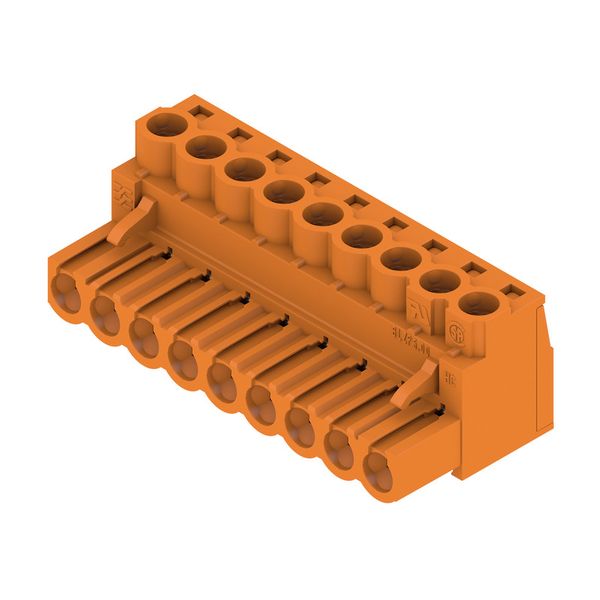 PCB plug-in connector, female plug, 5.00 mm, Number of poles: 9, 180°, Clamping yoke connection, Clamping range, max. : 4 mm², Box image 3
