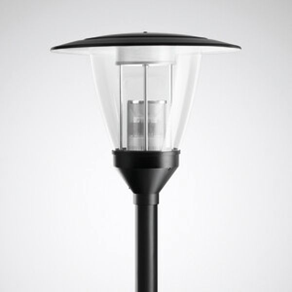 Post-top luminaires 985 CLO (normal) Reflector Black ET 31W 2000lm symmetric wide (SB) IP23 IK04 3 SDCM 6513340 image 1