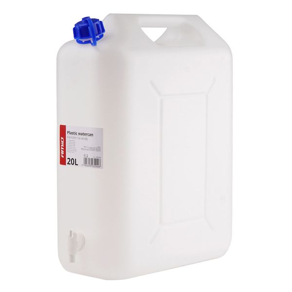Watercan with tap 20L plastic AMIO-03204 image 1
