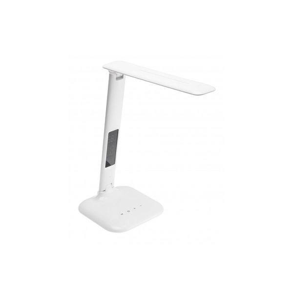 LED table lamp GALACTIC, 5 W, 240 lm, CCT, calendar, alarm clock, thermometer, white image 1