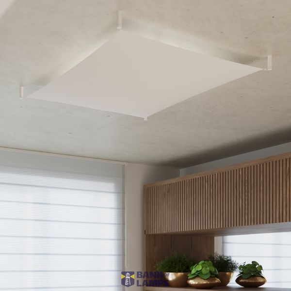 CEILING LAMP LUNA 4 WHITE G13 6X9W IP20 image 6