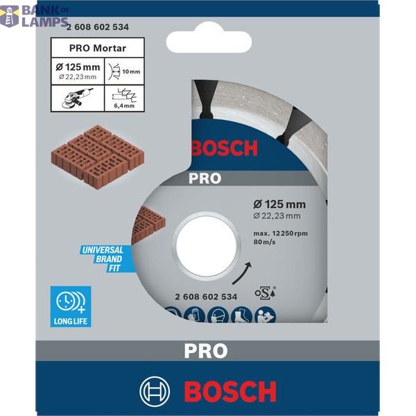 Joint router Expert for Mortar 125 x 6 x 7 x 22,23 mm image 2