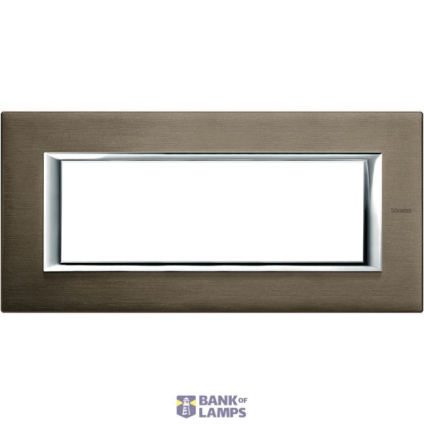 BS COVER PLATE 4M BRONZE image 1