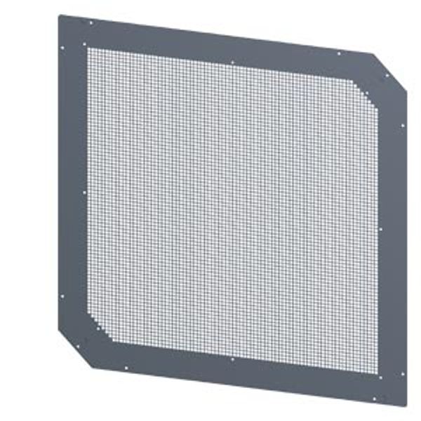 SIVACON, Roof, for corner cabinet with ventilation openings, with Ventilation openings IP40, T: 1000 mm, image 1