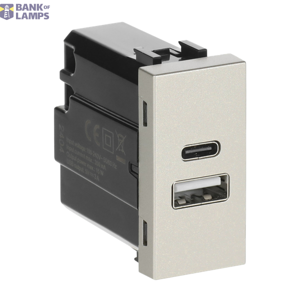 N2185.4 CV CARICATORE USB-A+C 15W -1M image 2