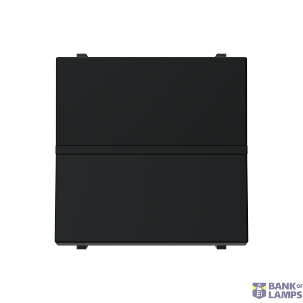 Push-button, NO, SP without symbol - 2M - Matt Black image 1