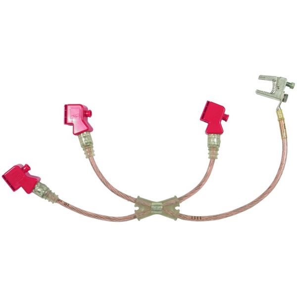 Three-pole earthing and short-circuiting device VI 16mm² for phase T p image 1