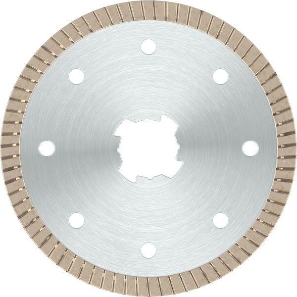 X-LOCK Best for Ceramic Extraclean Turbo diamond cutting disc 115x22.23x1.4x7 image 1