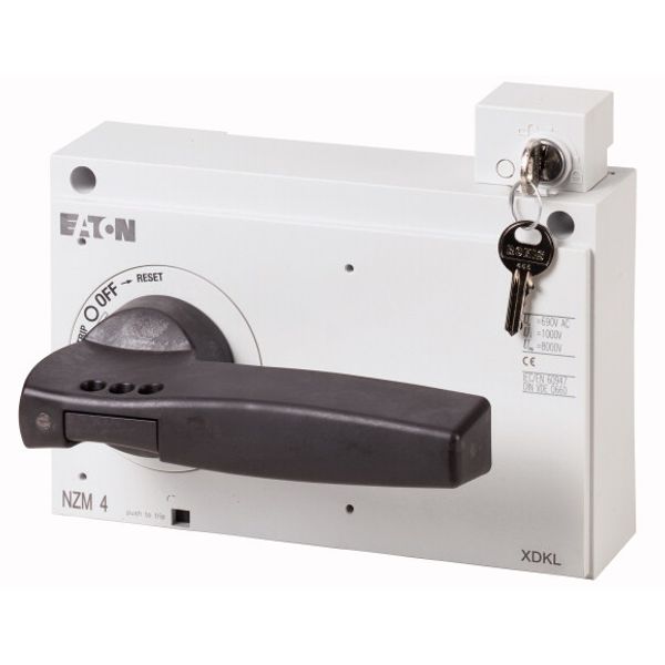 NZM4-XDKL Rotary handle, + key lock, size 4 image 1