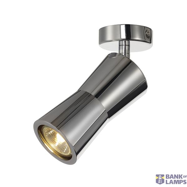DIABO SPOT 1 ceiling light, chrome, 1x GU10, max. 35W image 1
