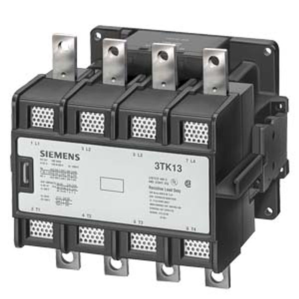 Contactor, AC-1, 4-pole, 800 A, main contacts 4 NO, Auxiliary contacts 2 NO + 2 image 1