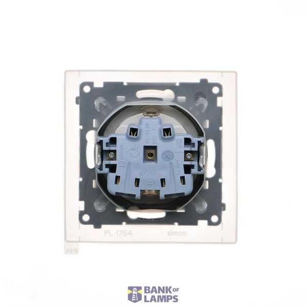 Push dimmer illuminated, (module), Simon 24, IP20, champagne matt image 1