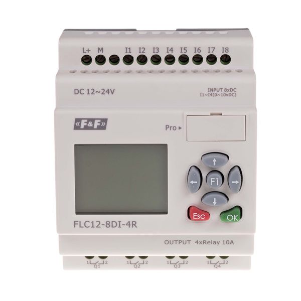 Bistable group relay, for DIN rail, with inrush relay 160A/20ms; BIS-412-LED image 2