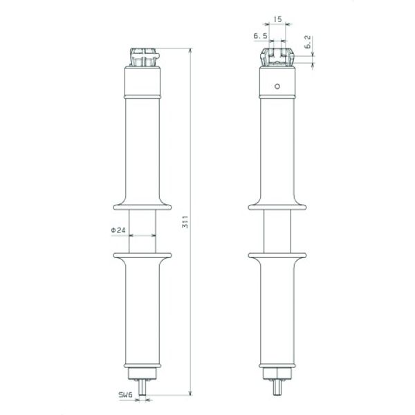 Earthing handle type VI image 2