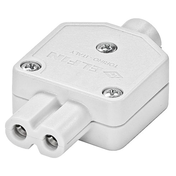 Two-pole female connector image 1