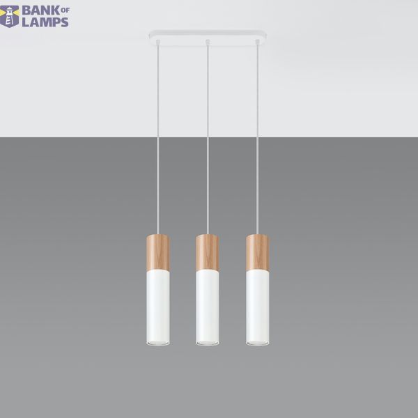 HANGING LAMP PABLO 3L WHITE GU10 3X40W IP20 image 7