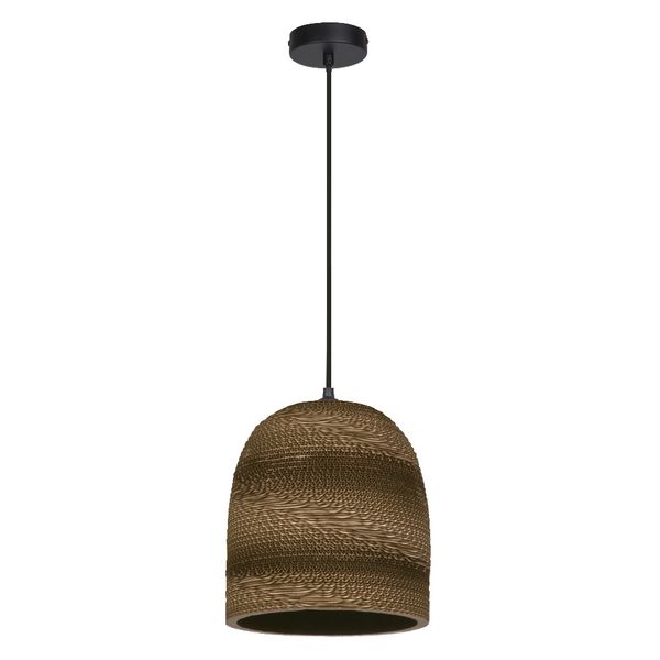 DECOR CARDBOARD BELL PENDANT E27 OSRAM image 1