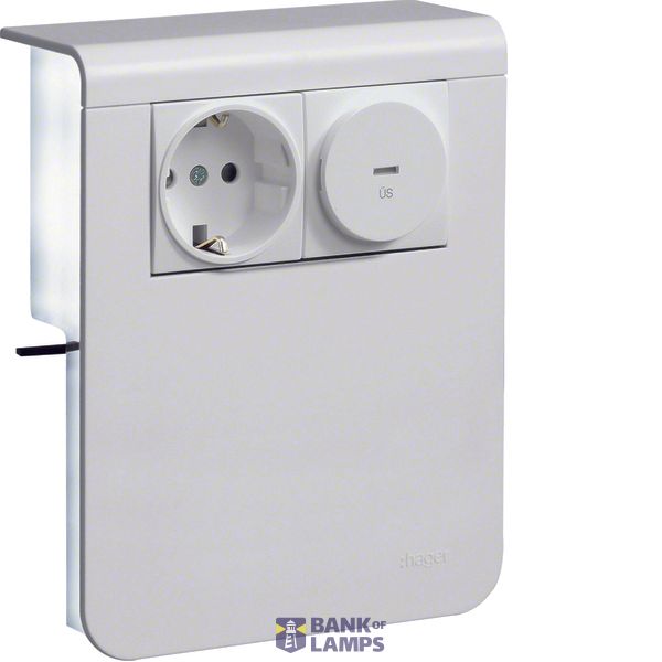 Device bearer outlet/ÜSM SL 20x115 pure image 1