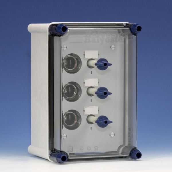 Distr. encl. 3xDII with RSD 25 incl. bus bars image 2