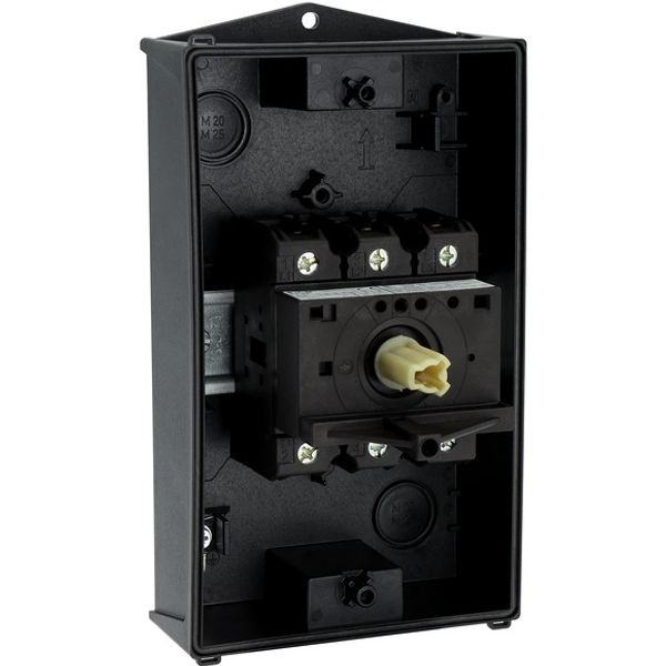 P3-63/I3/SVB-SW On-Off switch, P3, 63 A, surface mounting, 3 pole, STOP function, With image 12