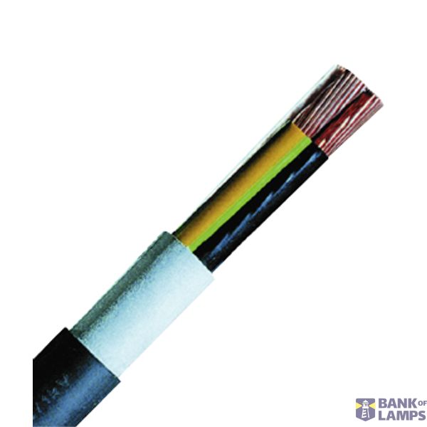 Halogen-Free Cable N2XH-J 5x6re black, circular solid (The price is shown without markup on metals. Request a quote for accurate information) image 1