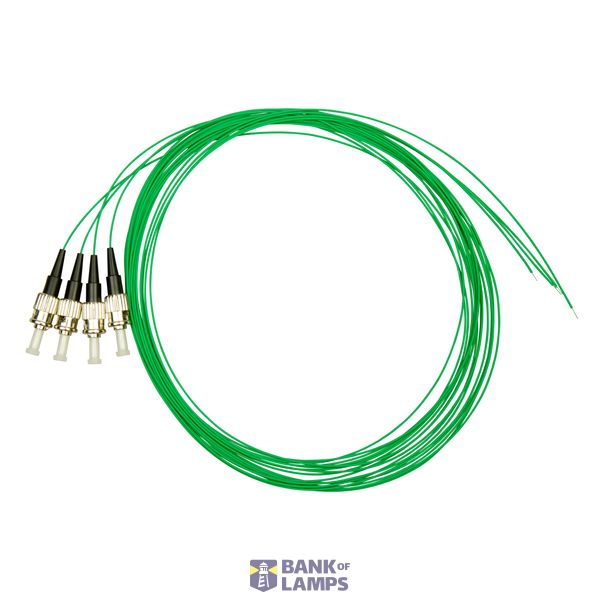 FO Pigtail ST, 50/125æm OM2, 2.0m, Easy Strip, green, 4pcs image 4