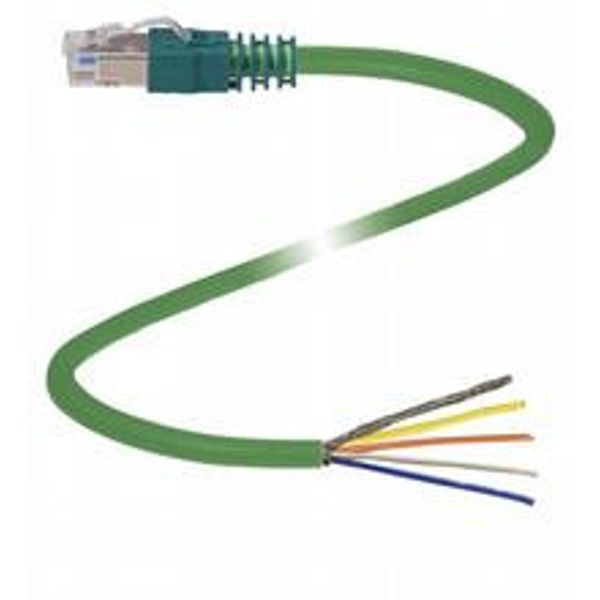V45-G-C5-GN1M-PUR-E1S connection cable image 1