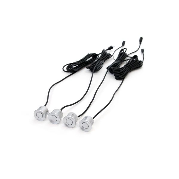 Parking assistant system TFT01 4,3" with HD-305 LED 4 sensors silver image 1
