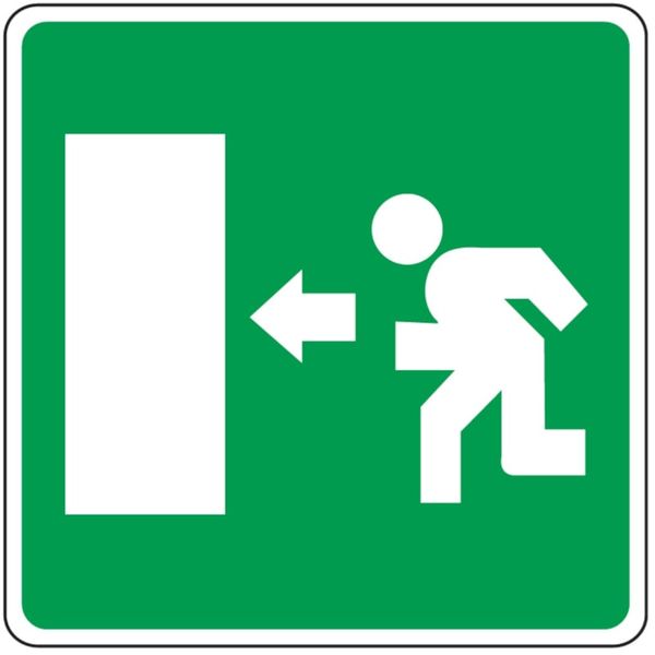 Safety sign - Al - Dimensions: 330x330 mm image 1