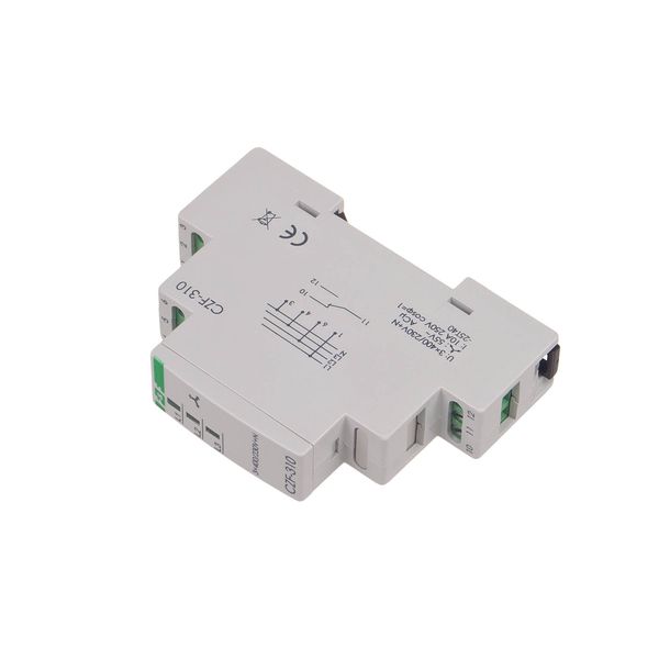 phase loss and asymmetry sensor, DIN rail mounting image 3