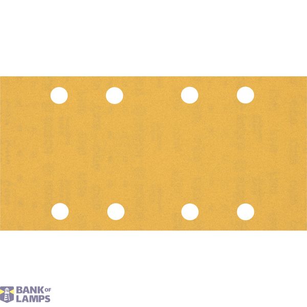 EXPERT C47 Sandpaper with 8 holes for Orbital Sanders 93 x 186 mm, G 24 1-pc image 1