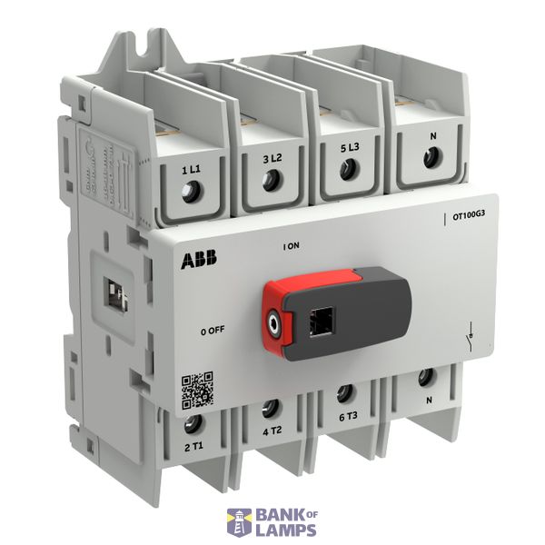 OT100G3-4BSN2/32 SWITCH-DISCONNECTOR 4P, 100A image 1