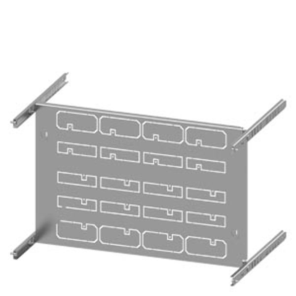 SIVACON S4 mounting plate 3VL1 up to 160A  8PQ6000-2BA76 image 1