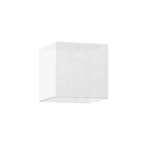 Shade L 307 B 307 H 300, Fabric Chintz colour: white image 2