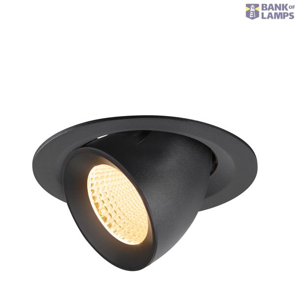 NUMINOS© GIMBLE M, recessed ceiling light, 3000K, 40ø, bl image 1
