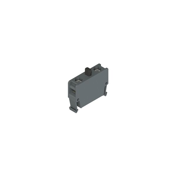 Base fixing contact block, slow action 1NC late break image 1