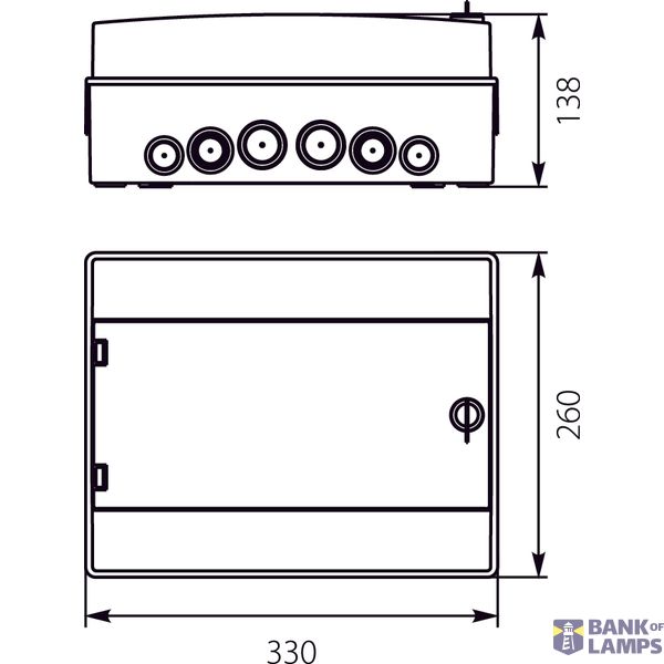 Hermetic switchboard RH-12 image 2