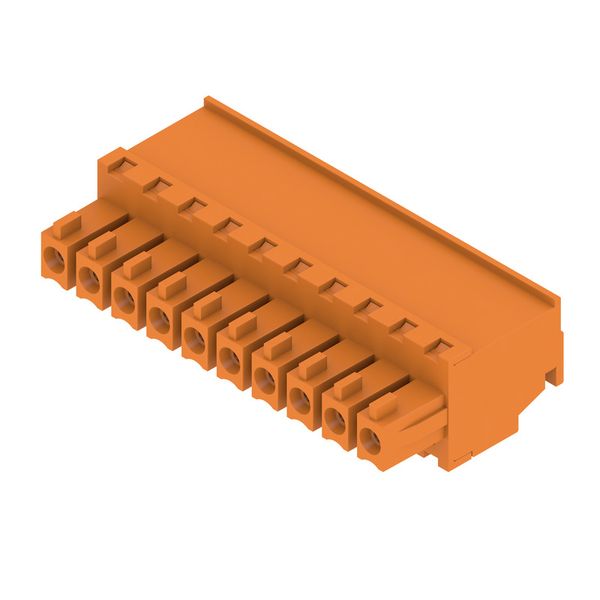 PCB plug-in connector, female plug, 3.81 mm, Number of poles: 10, 270°, Clamping yoke connection, Clamping range, max. : 1.5 mm², Box image 4