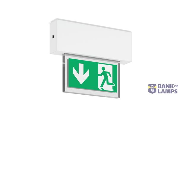 HALYXX, 2,5 W, white, on/off Ceiling luminaires, L 233 B 40 H 180, SBS image 2