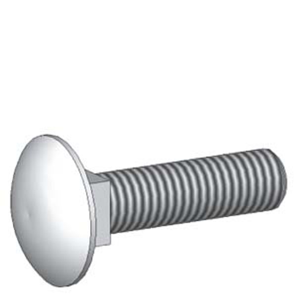 square saucer-head bolt M10x65, DIN... image 1